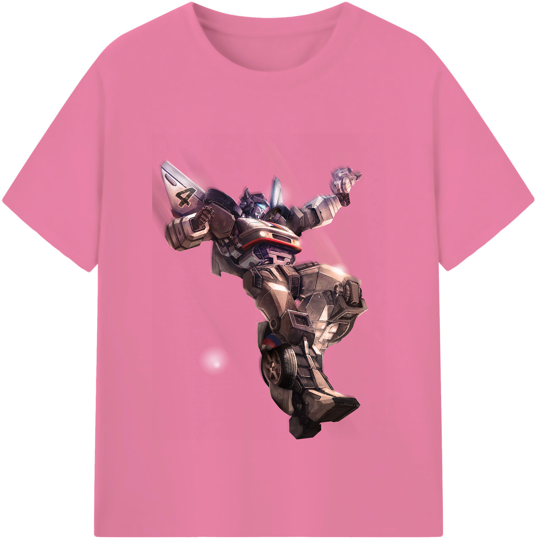 （画像用） Transformers トランスフォーマー 綿100％半袖Tシャツ（フロントプリント）